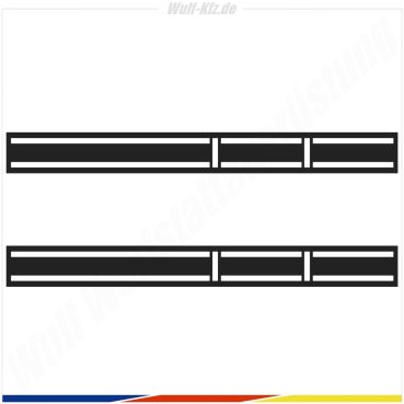 Preview: Hella Gutmann CSC-Tool Rear Cam Kit 2 - Side Kalibriermatten Set VAG CSC 3-02